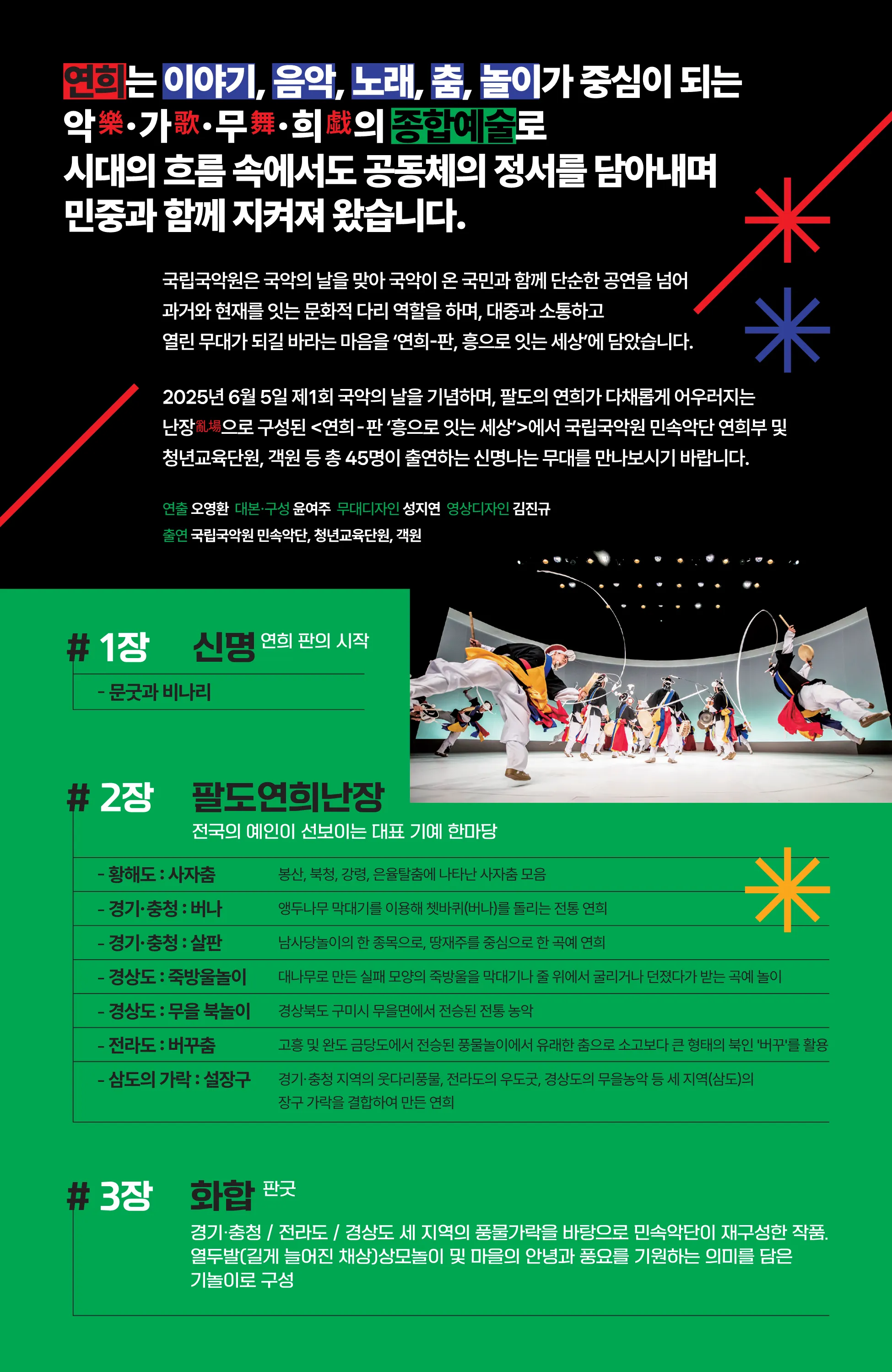 국립국악원, 연희-판: 흥으로 잇는 세상 [영덕] 상세 안내 이미지 1