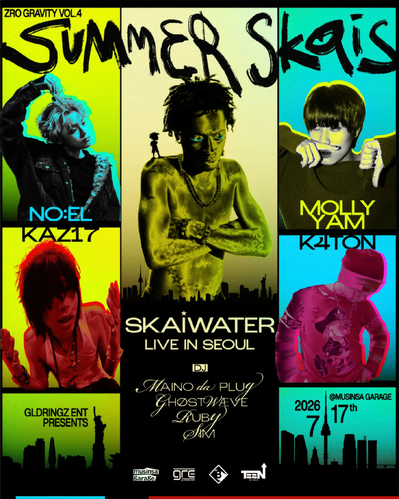 Skaiwater Live in Seoul: Summer Skais 상세 안내 이미지 2