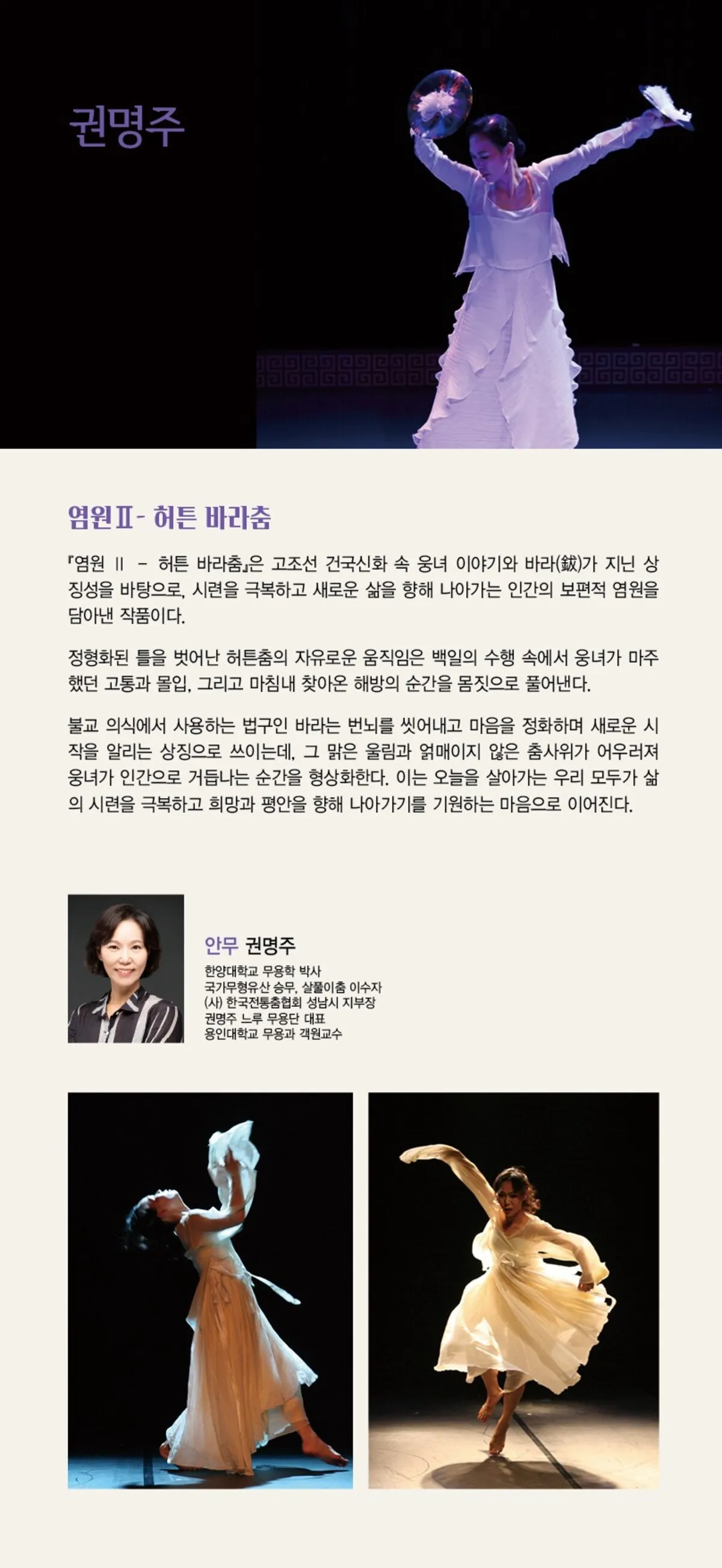 제29회 성남 창작 무용제 상세 안내 이미지 4
