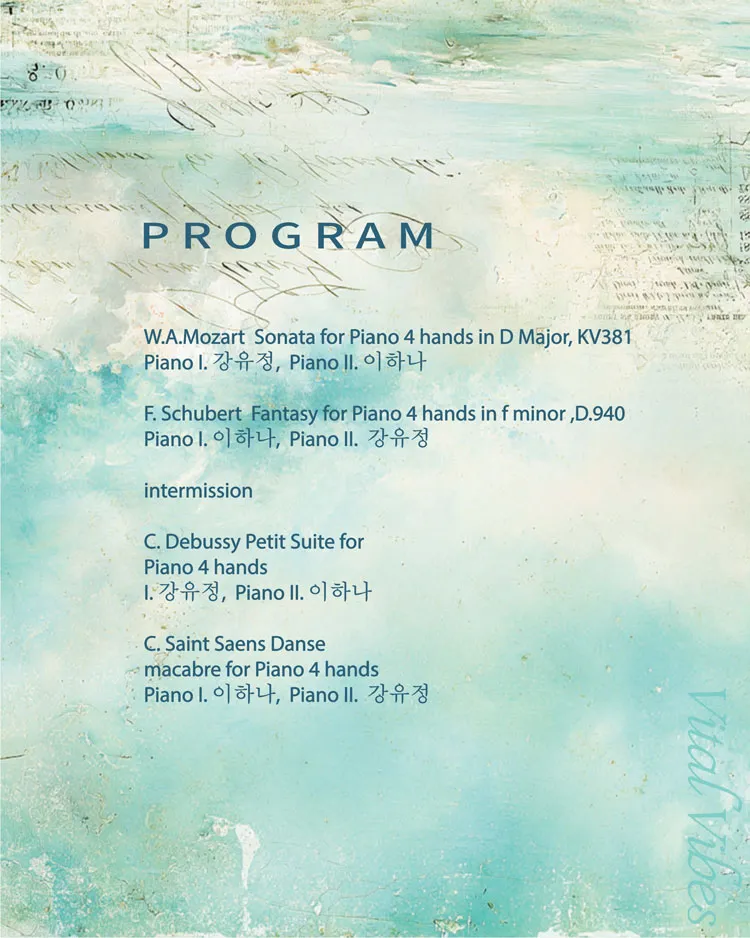 La Musique sur la Petite Vigne, Four hands vibes 상세 안내 이미지 2