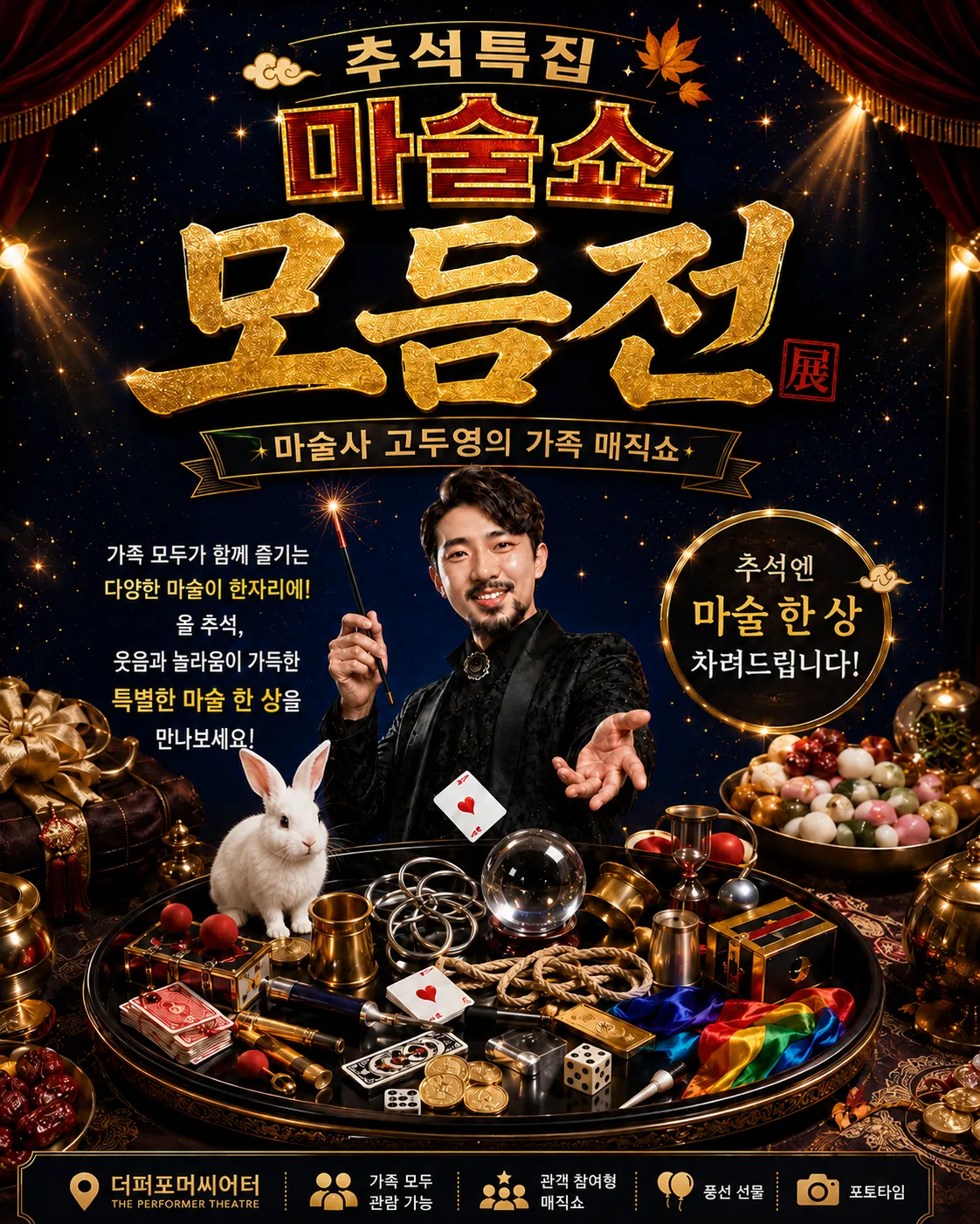 마술사 고두영의 추석특집 마술쇼: 모둠전 [화성] 상세 안내 이미지 1
