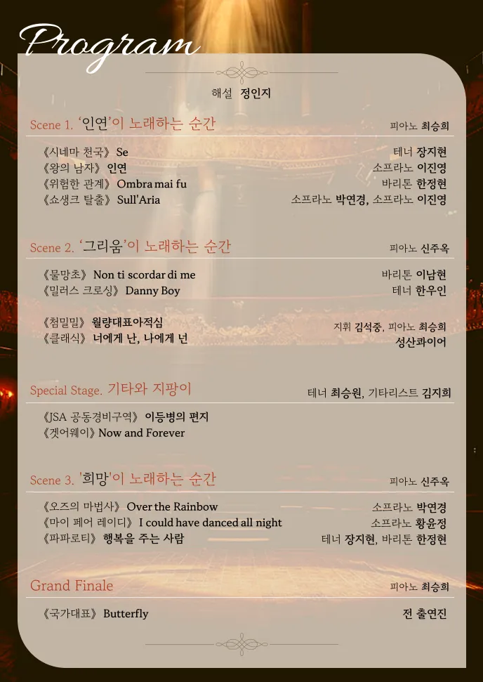 Cinema in Concert: 영화가 노래하는 순간 [부산] 상세 안내 이미지 2