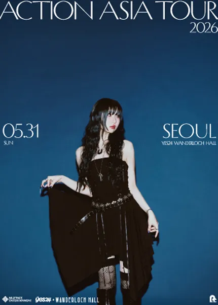 eill 내한공연 (eill ACTION ASIA TOUR) (예스24 원더로크홀) 공식 포스터