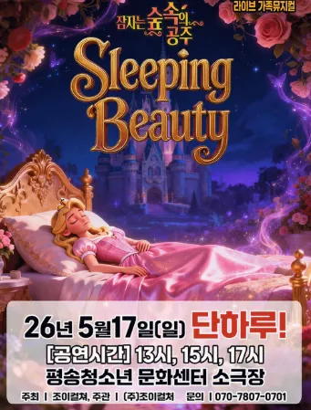 잠자는 숲속의 공주 [대전] (대전평송청소년문화센터) 공식 포스터