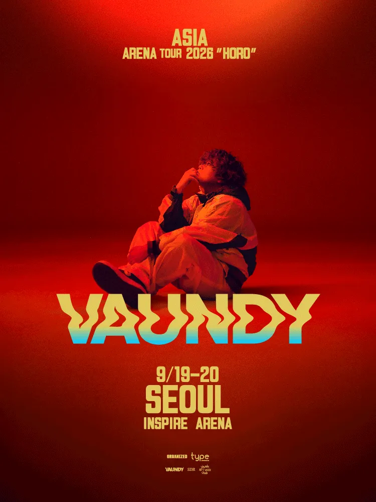 Vaundy ASIA ARENA TOUR HORO IN SEOUL (인스파이어 엔터테인먼트 리조트) 공식 포스터