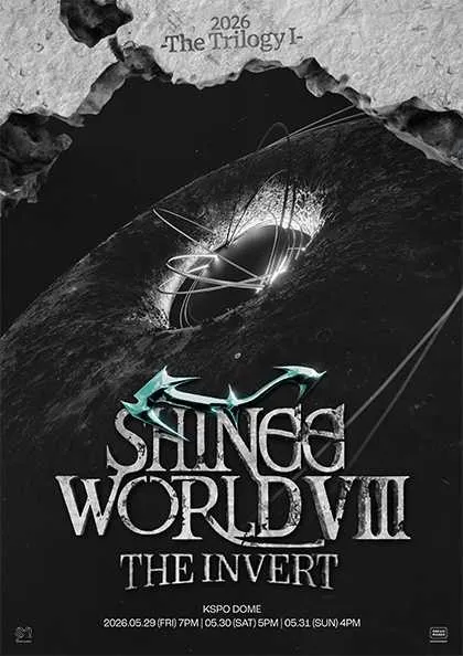 SHINee WORLD Ⅷ: THE INVERT (올림픽공원) 공식 포스터