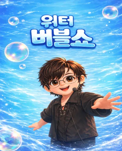 워터버블쇼 [평택] (평택시북부문예회관) 공식 포스터