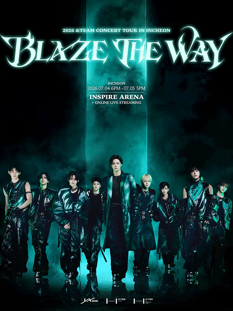 &TEAM CONCERT TOUR: BLAZE THE WAY [인천] (인스파이어 엔터테인먼트 리조트) 공식 포스터