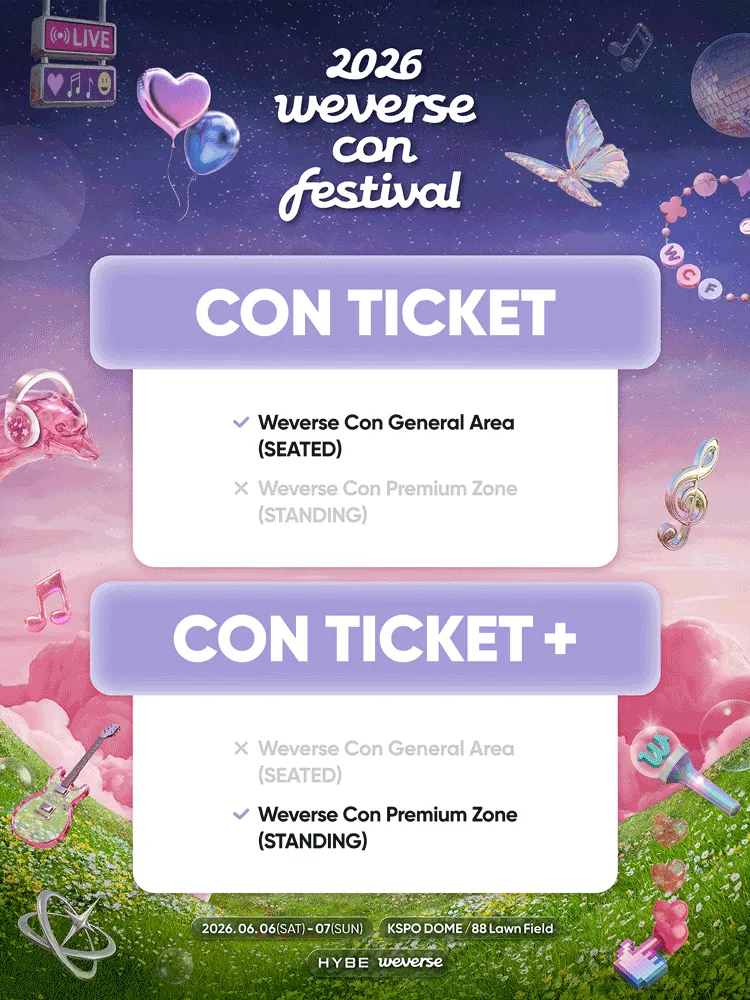 Weverse Con Festival, Weverse Con (올림픽공원) 공식 포스터