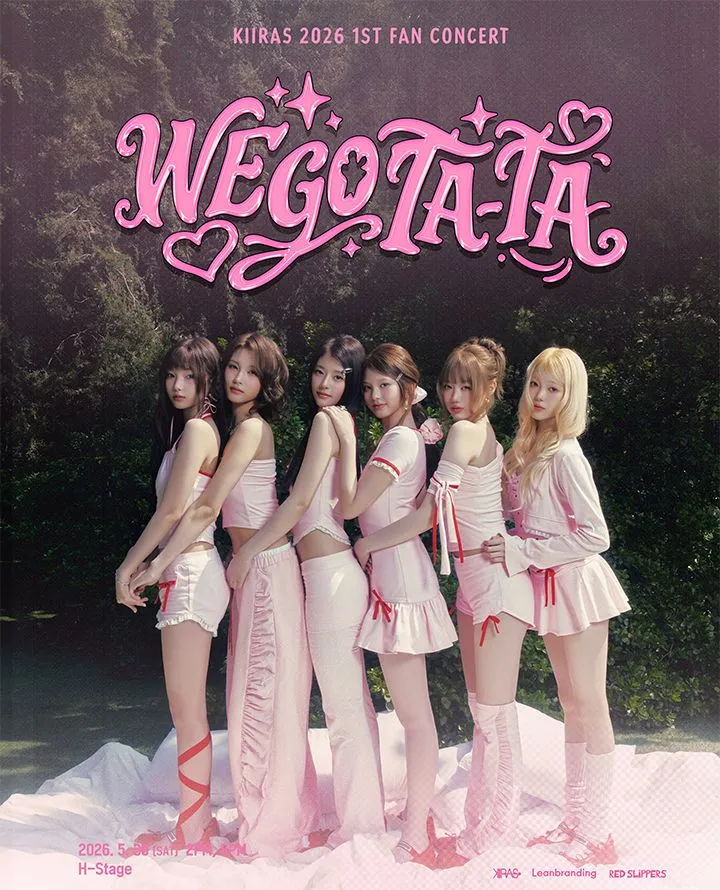 KIIRAS 1ST FAN CONCERT: WE GO TA-TA (H-스테이지) 공식 포스터