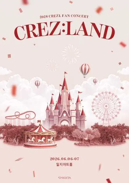 CREZL FAN CONCERT, CREZ: LAND (일지아트홀) 공식 포스터