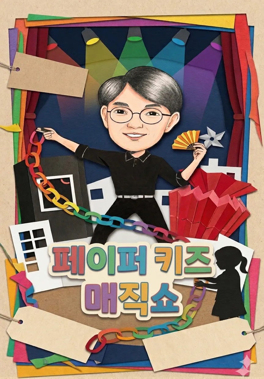 페이퍼 키즈매직쇼 [인천] (아띠홀) 공식 포스터