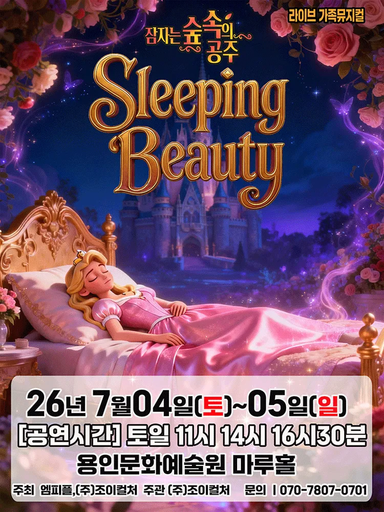잠자는 숲속의 공주 [용인] (용인문화예술원) 공식 포스터