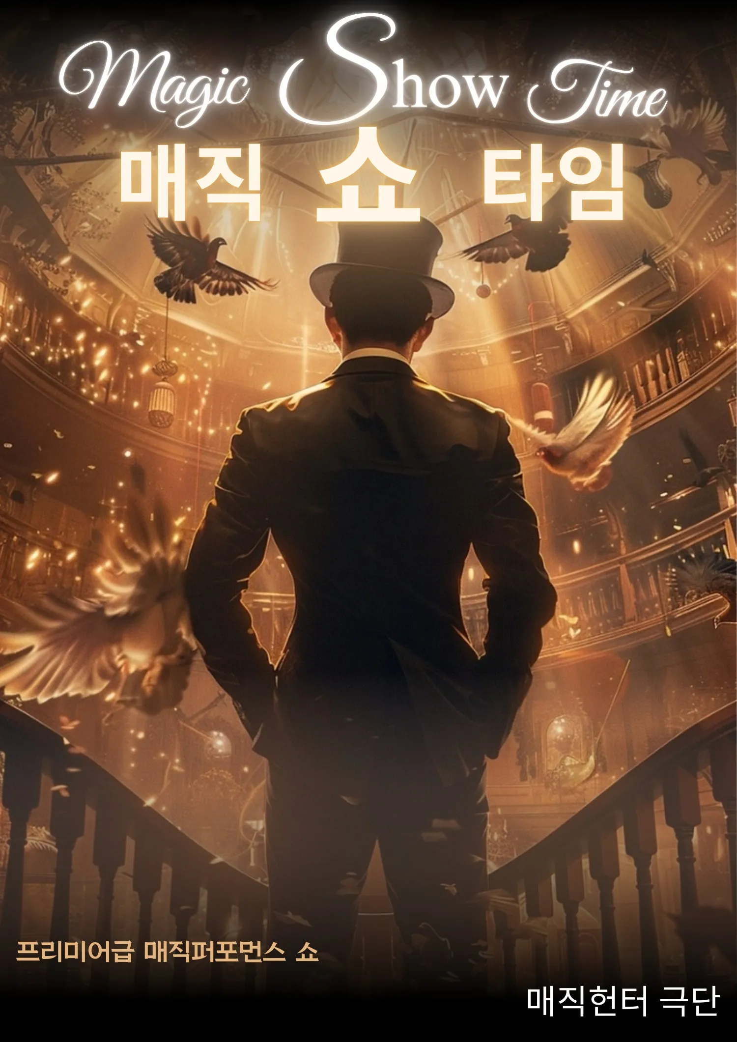 매직 쇼 타임 (Magic Show Time) [안산] (NC소극장 [안산고잔]) 공식 포스터