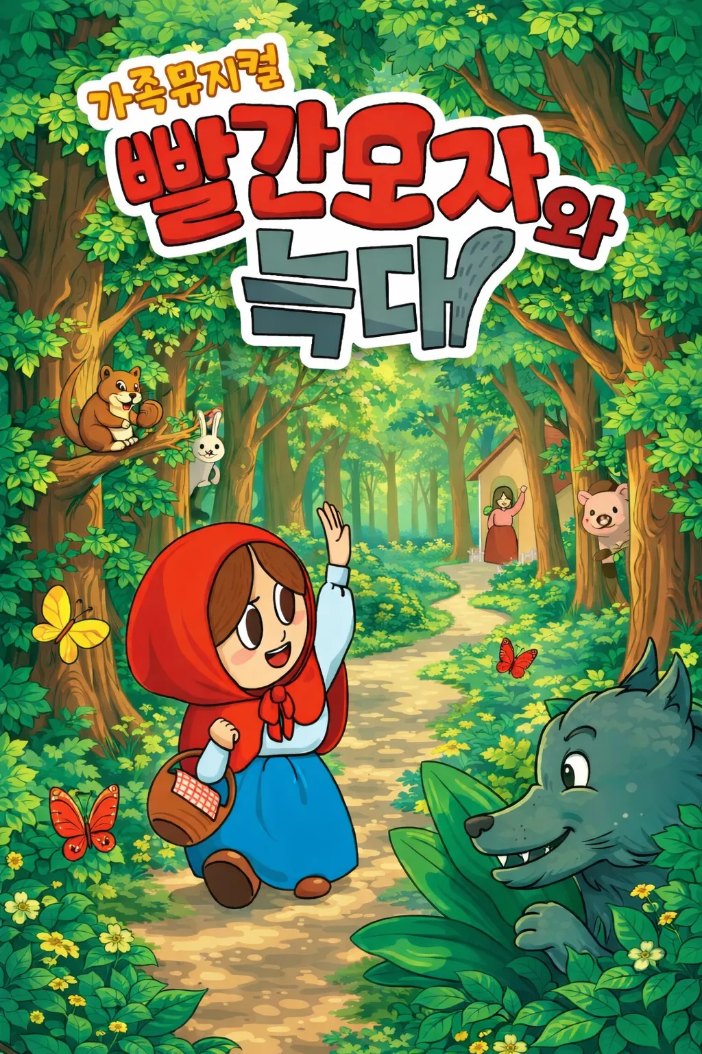 빨간모자와 늑대 [여주] (여주시 평생학습센터 (여성회관)) 공식 포스터