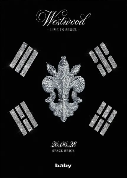 baby selects, Westwood (웨스트우드) 서울 공연 (스페이스브릭 (SPACE BRICK)) 공식 포스터
