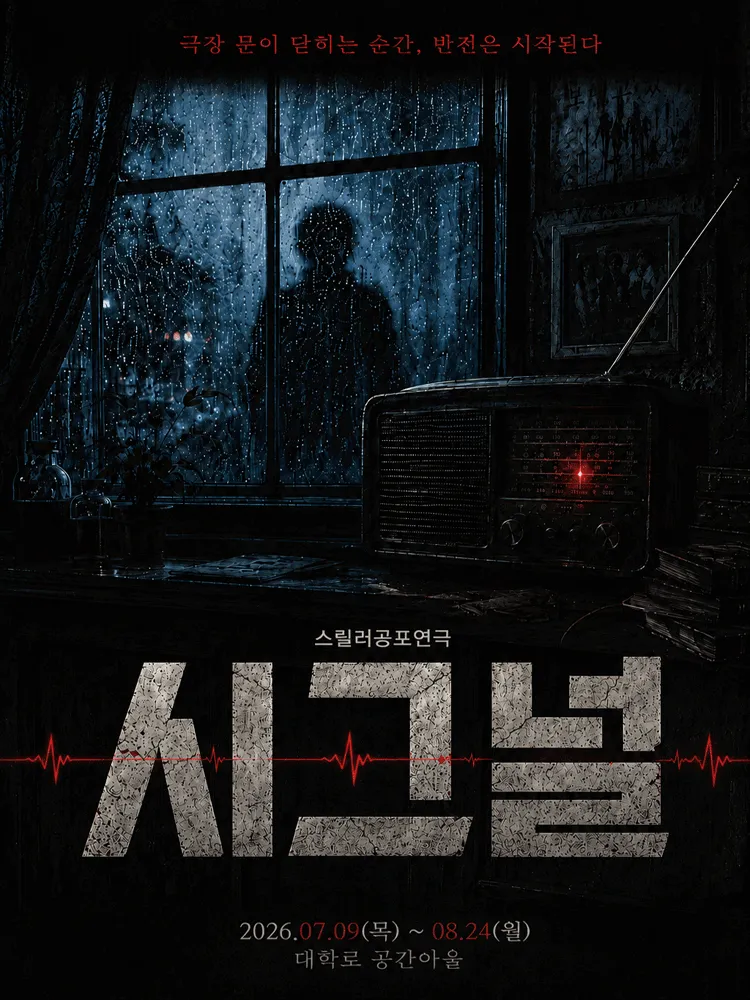 시그널 [대학로] (공간아울) 공식 포스터