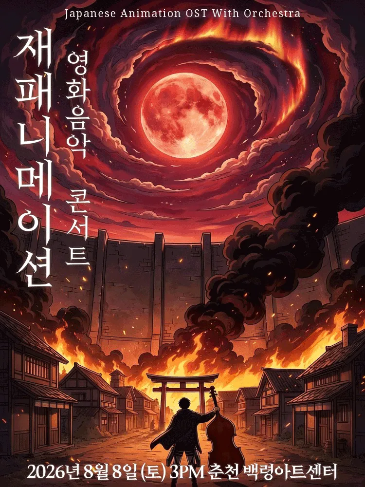 재패니메이션 영화음악 콘서트: UNSTOPPABLE [강원] (강원대학교 백령아트센터) 공식 포스터