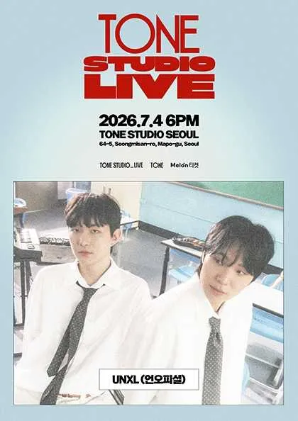 TONE STUDIO LIVE, 언오피셜 (톤스튜디오 서울) 공식 포스터