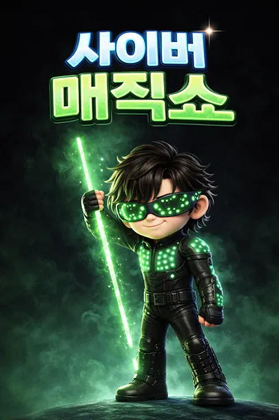 사이버 매직쇼 [대구] (대구어린이회관 꾀꼬리극장) 공식 포스터