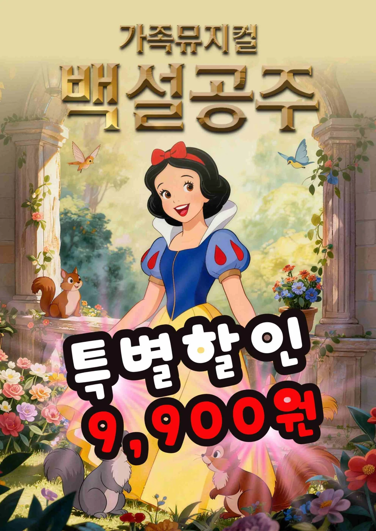 백설공주 [부천] (오정아트홀) 공식 포스터