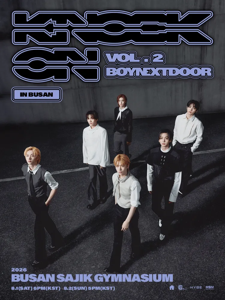 BOYNEXTDOOR TOUR: KNOCK ON Vol.2 [부산] (부산사직실내체육관) 공식 포스터