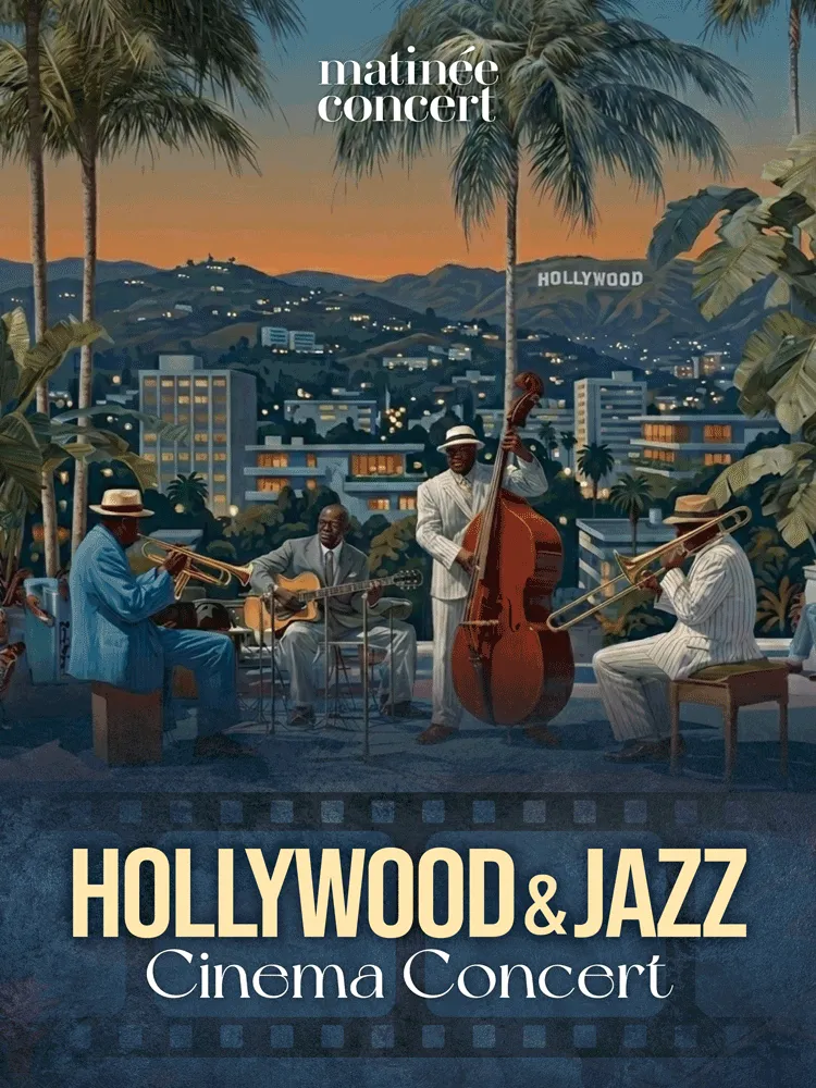 라움 마티네콘서트, Hollywood & Jazz: Cinema Concert (7월) (소셜베뉴 라움) 공식 포스터