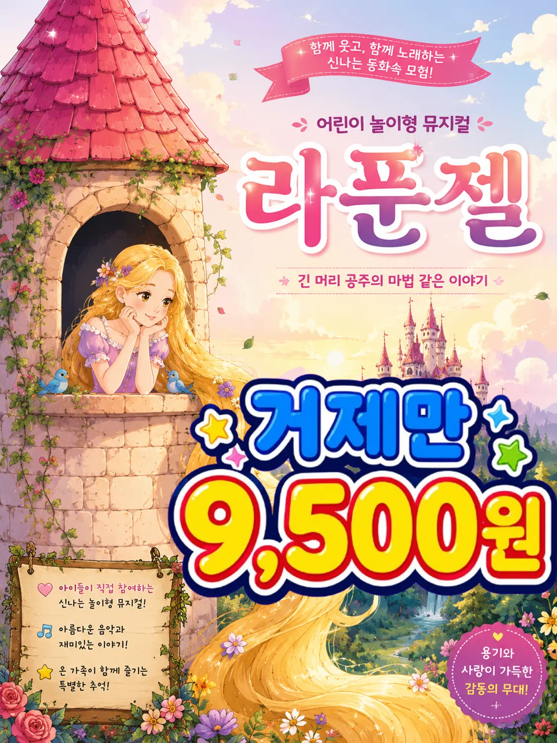 라푼젤 [거제] (거제시청소년수련관) 공식 포스터