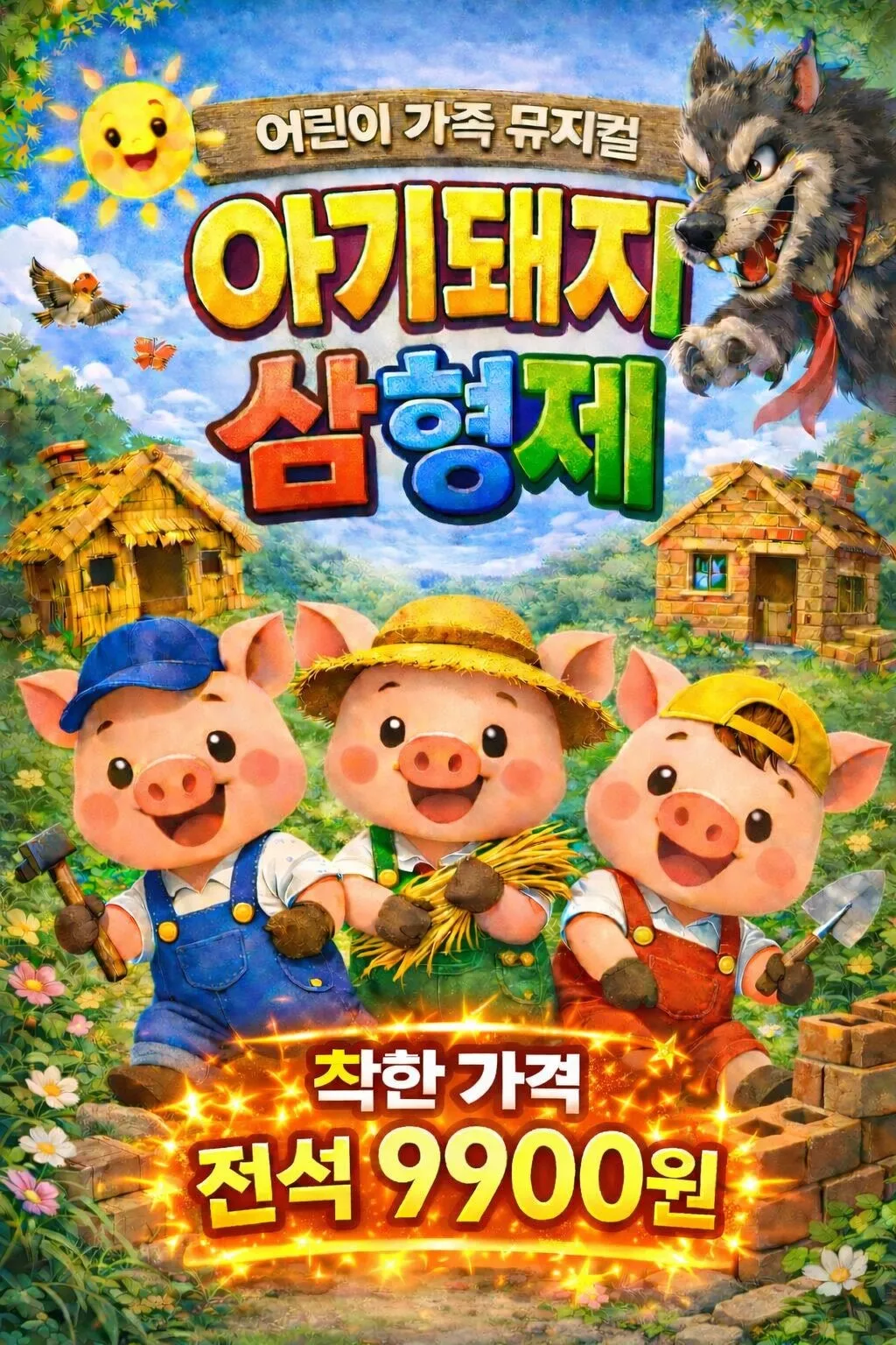 아기 돼지 삼형제 [부산] (기장군청) 공식 포스터