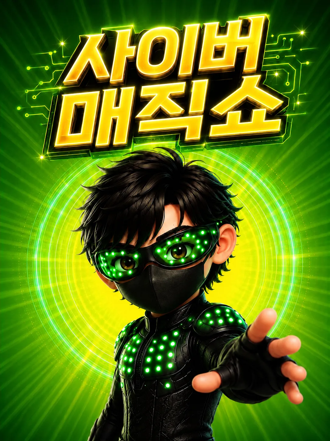 사이버 매직쇼 [대구] (대구어린이회관 꾀꼬리극장) 공식 포스터