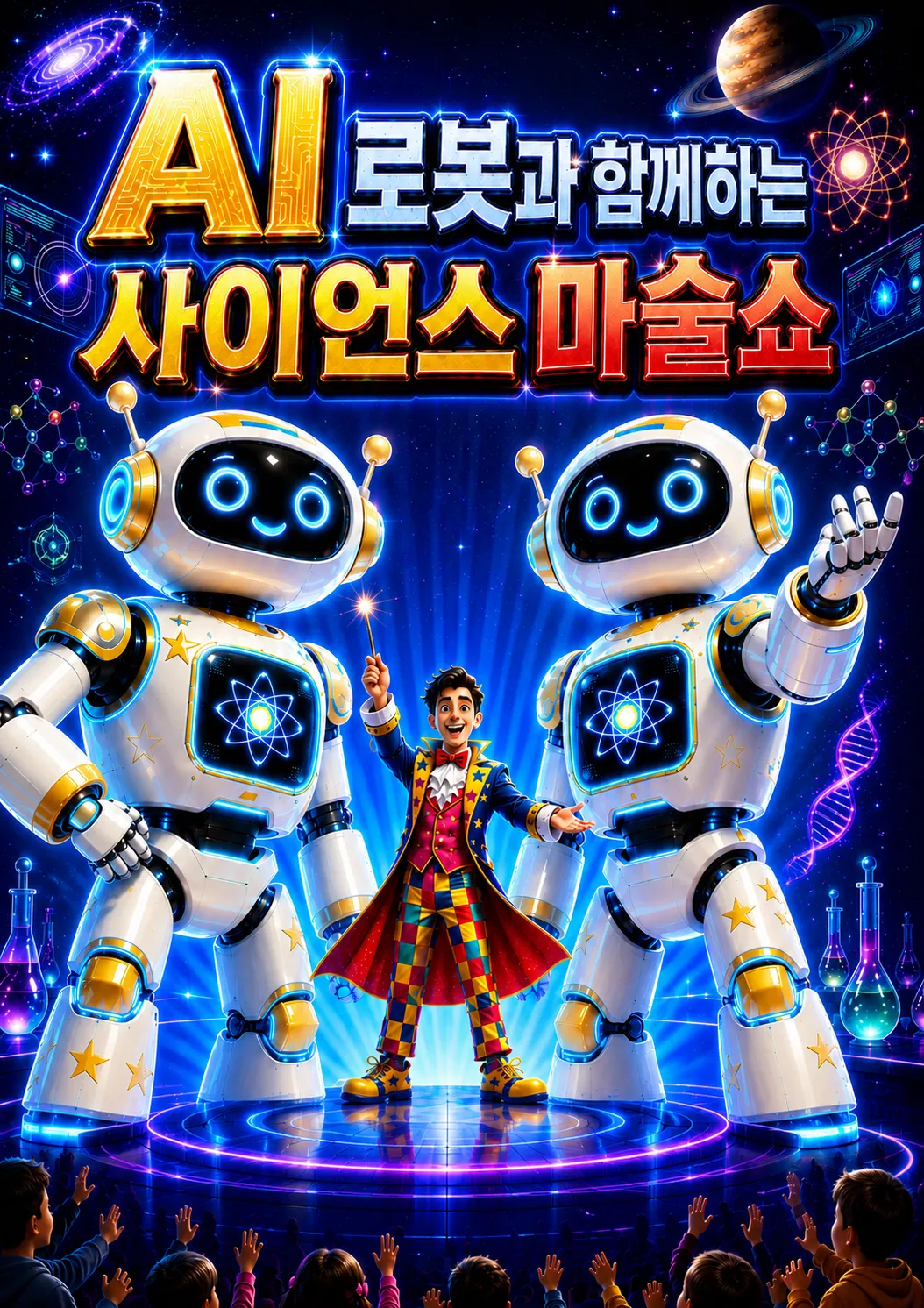 AI로봇과 함께하는 사이언스 마술쇼 [시흥] (시흥ABC행복학습센터) 공식 포스터