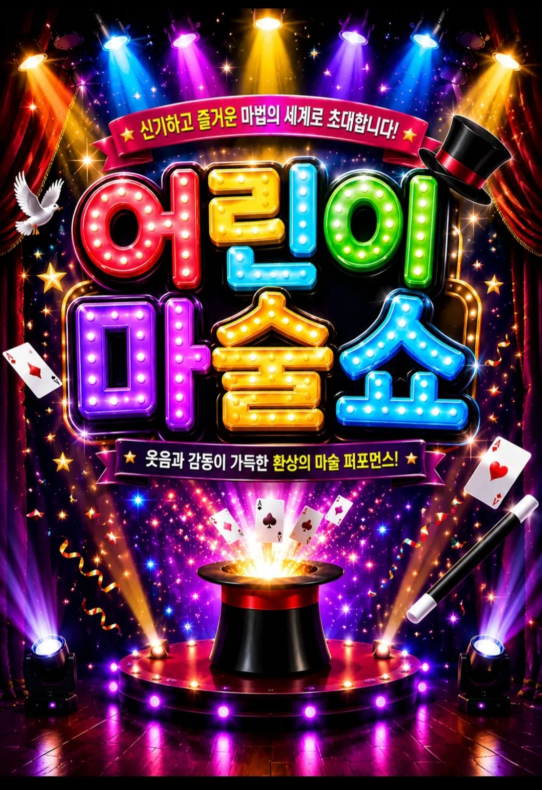 어린이 마술쇼 [춘천] (한림대학교 일송아트홀) 공식 포스터