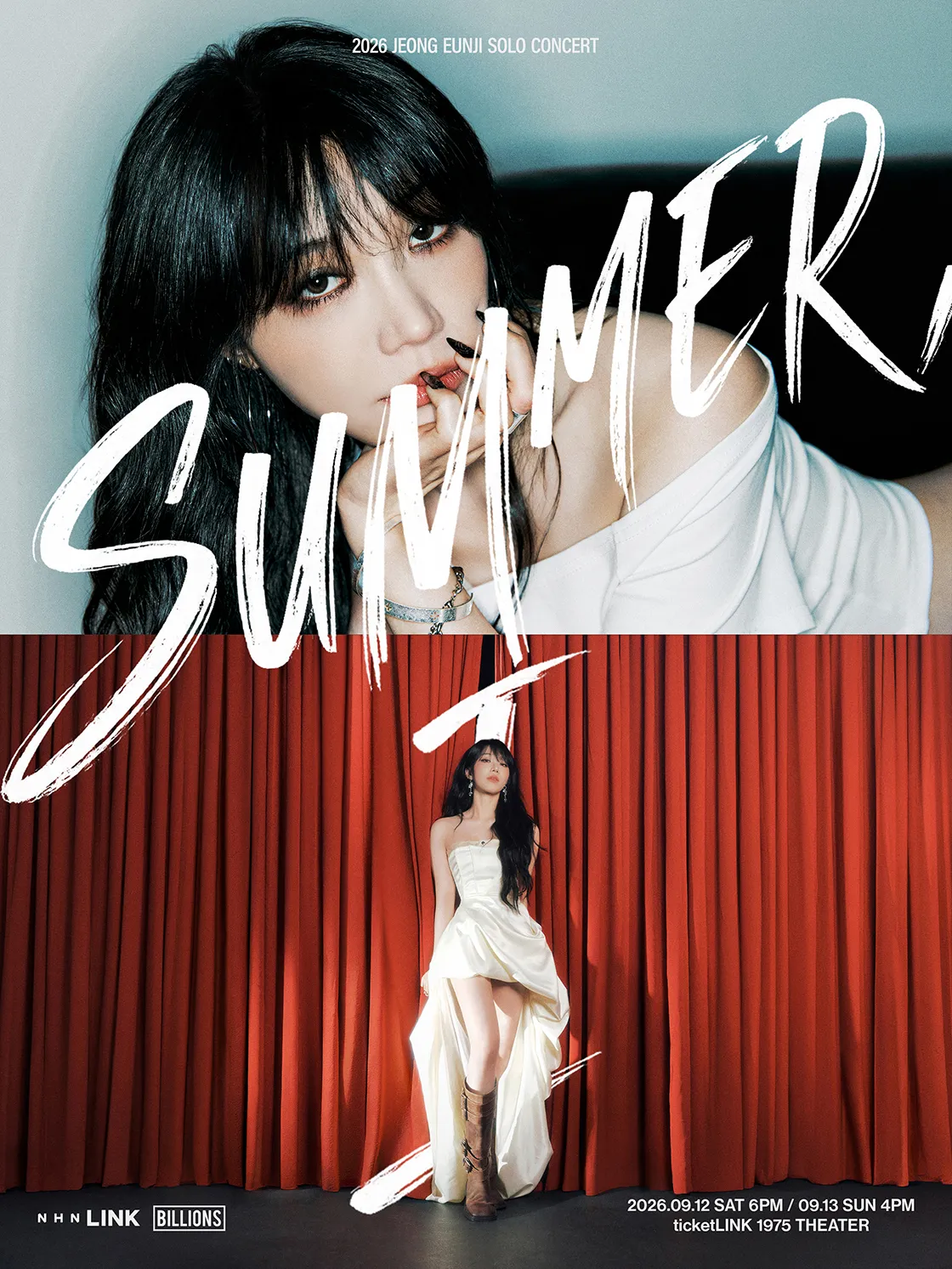 JEONG EUNJI SOLO CONCERT: SUMMER, I (티켓링크 1975 씨어터(구.능동 어린이회관)) 공식 포스터