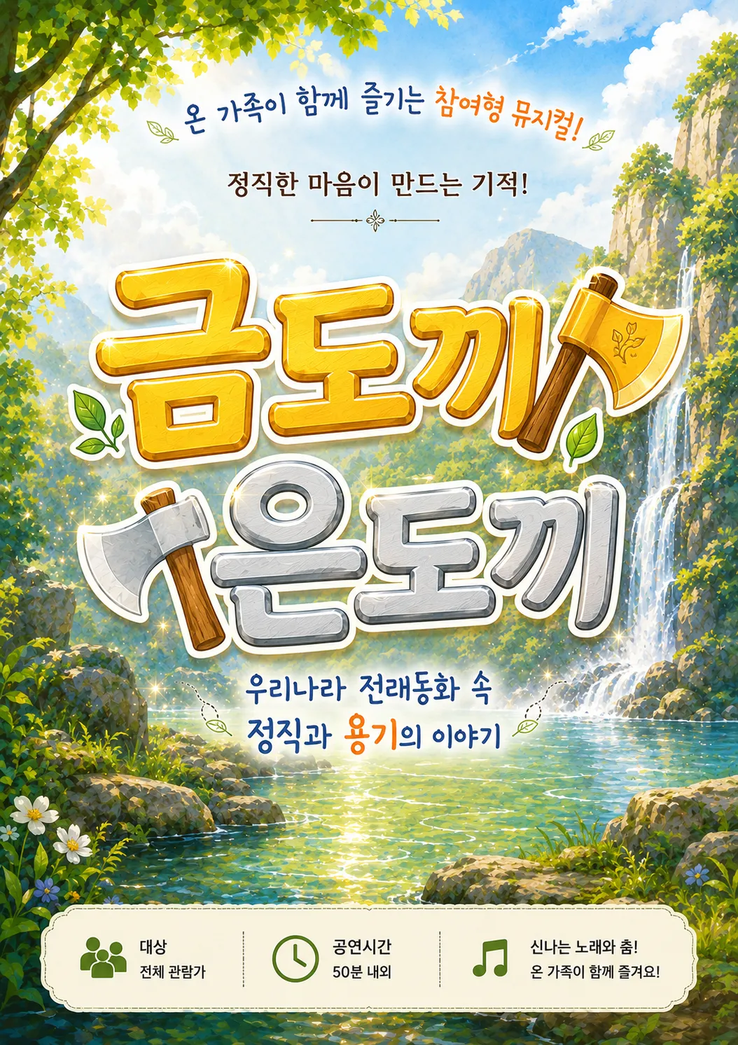 금도끼 은도끼 [서울 금천] (레미어린이극장 [금천]) 공식 포스터