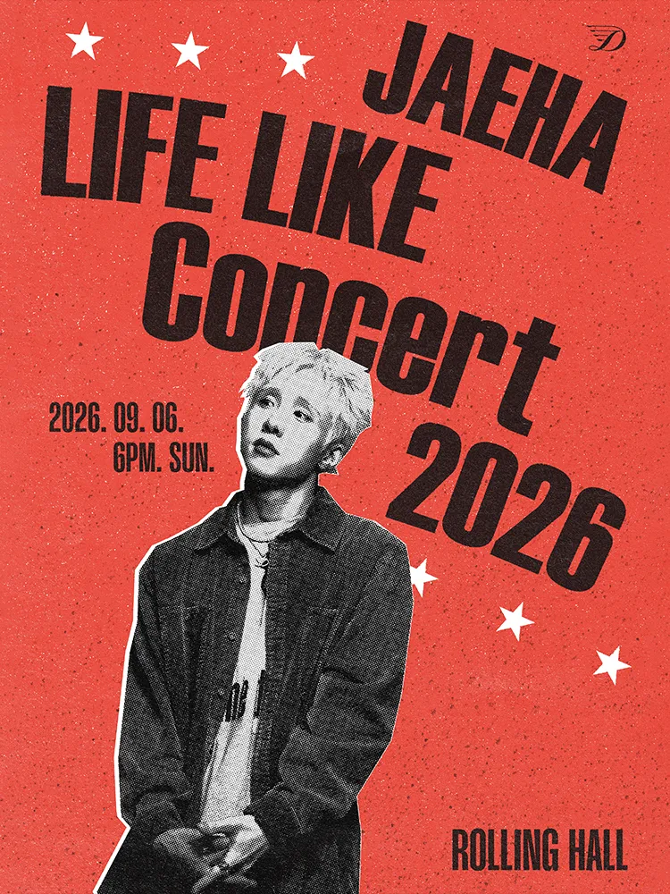 JAEHA Concert: LIFE LIKE (롤링홀) 공식 포스터