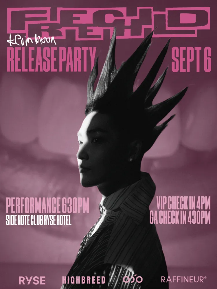 KEVIN MOON FREECHILD Release Party (사이드노트클럽(Side Note Club)) 공식 포스터