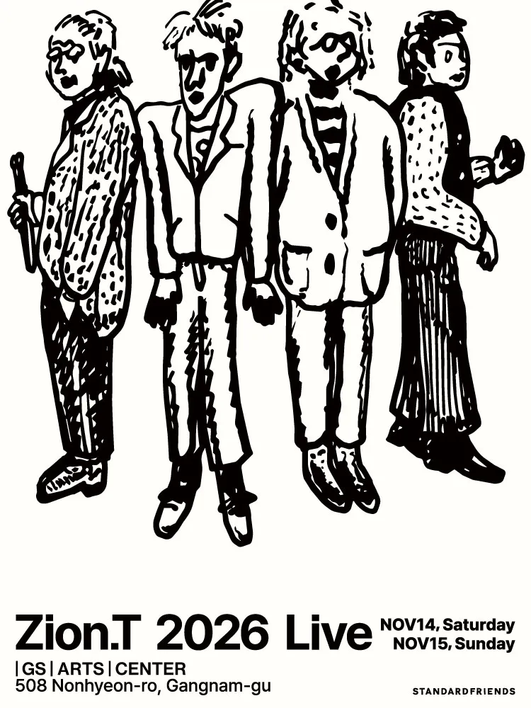 Zion.T LIVE 포스터