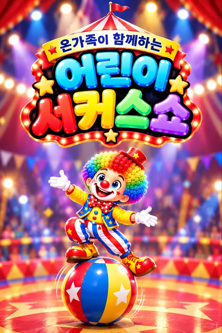 어린이 서커스 쇼 [평택 서부] 포스터