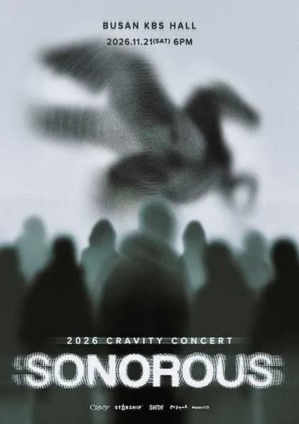 CRAVITY CONCERT: SONOROUS [부산] 포스터
