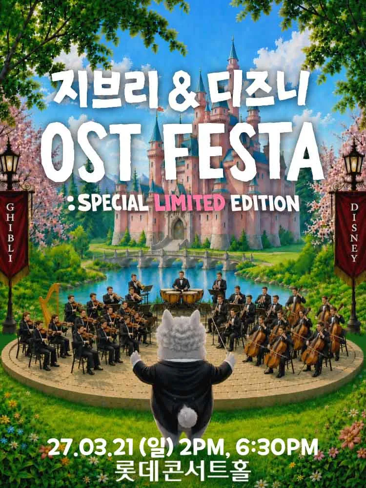지브리&디즈니 영화음악 FESTA [서울] (03.21) 포스터