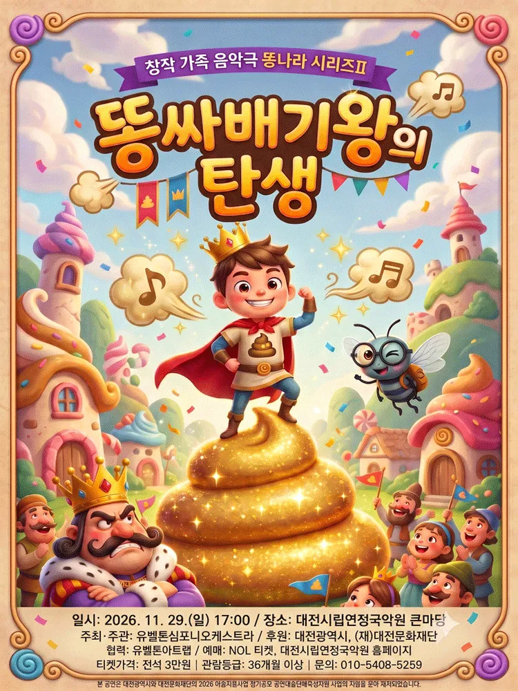 똥나라시리즈2, 똥싸배기왕의 탄생 [대전] 포스터