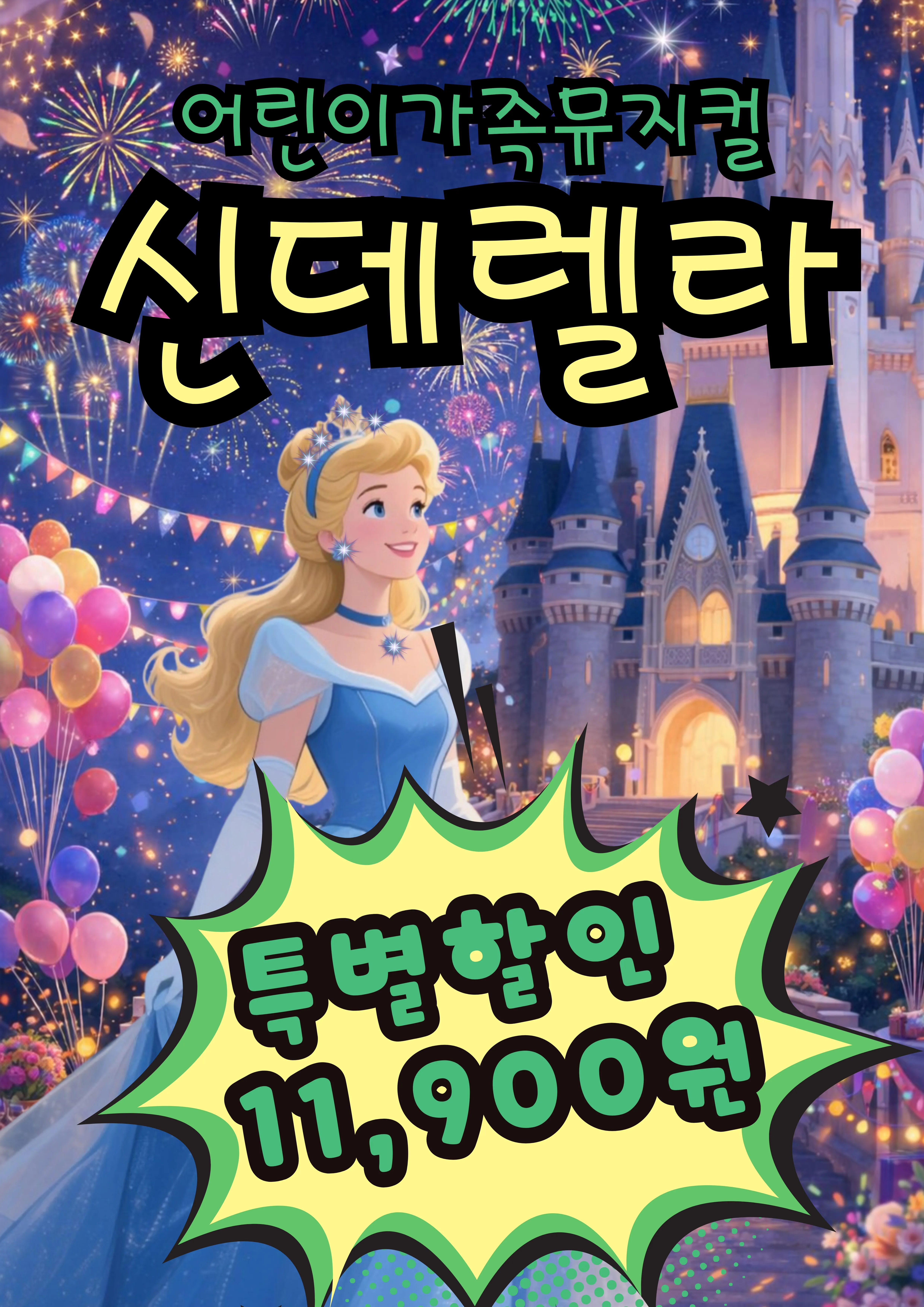 신데렐라 [보령] (보령문화의전당) 공식 포스터