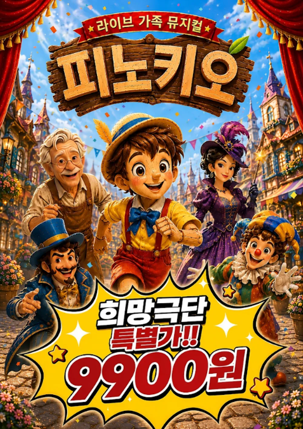 피노키오 [안양] (롯데식품관 문화홀 [평촌]) 공식 포스터